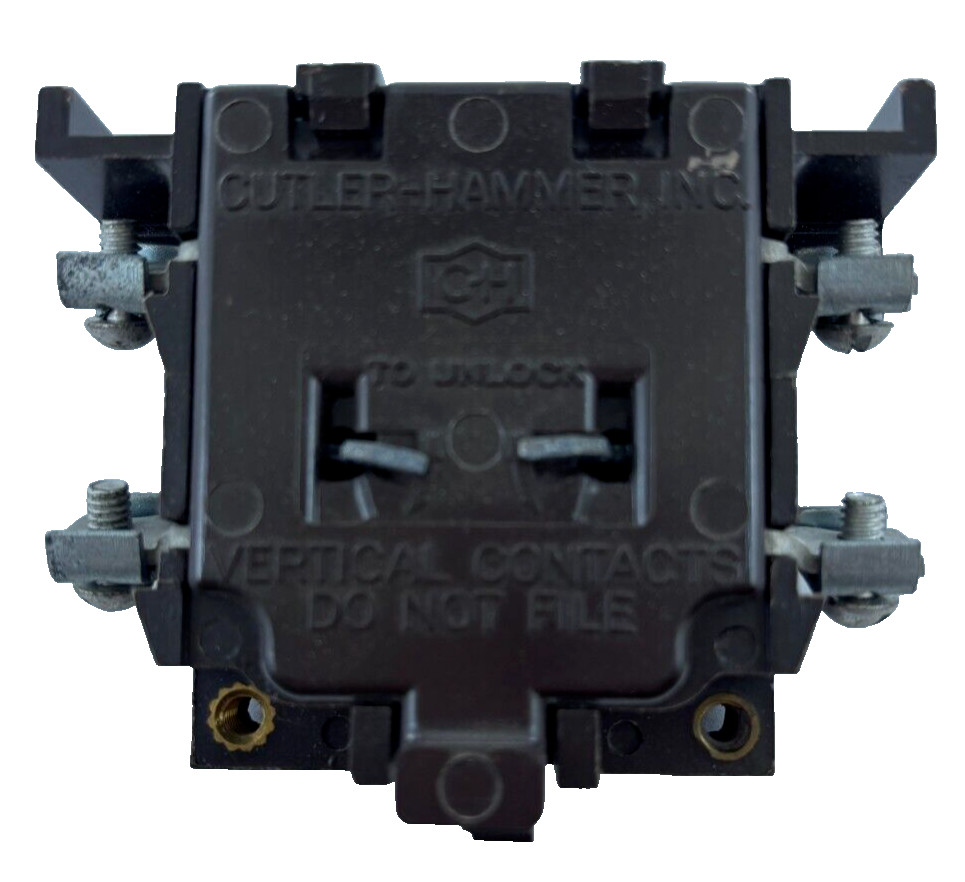 CUTLER HAMMER10-1318 COMPLETE CONTACT BLOCKS