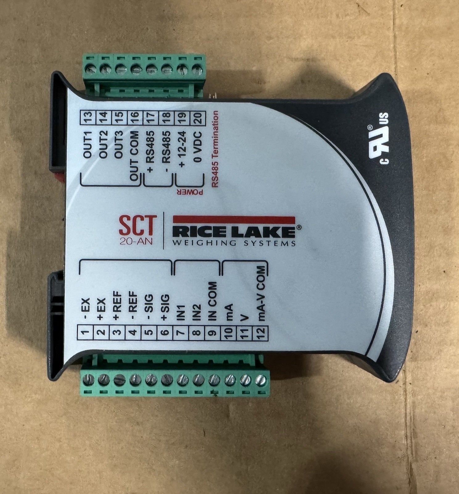 Rice Lake SCT20 SCT20-AN CONFIGURABLE SIGNAL CONDITIONING TRANSMITTER