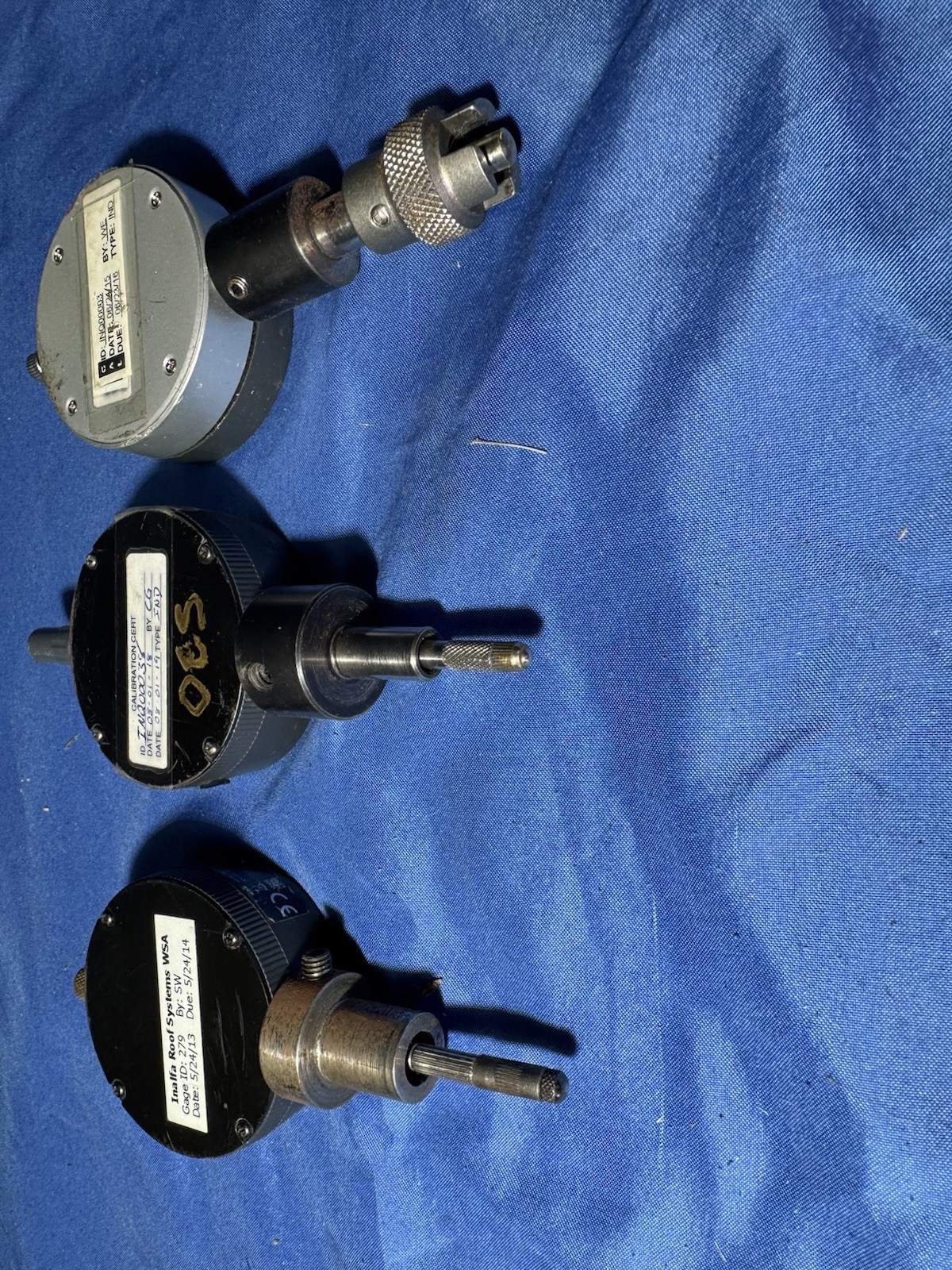 Lot Of Three FOR PARTMitutoyo 543-783B ABSOLUTE Digimatic Indicator ID-S 1012EXB