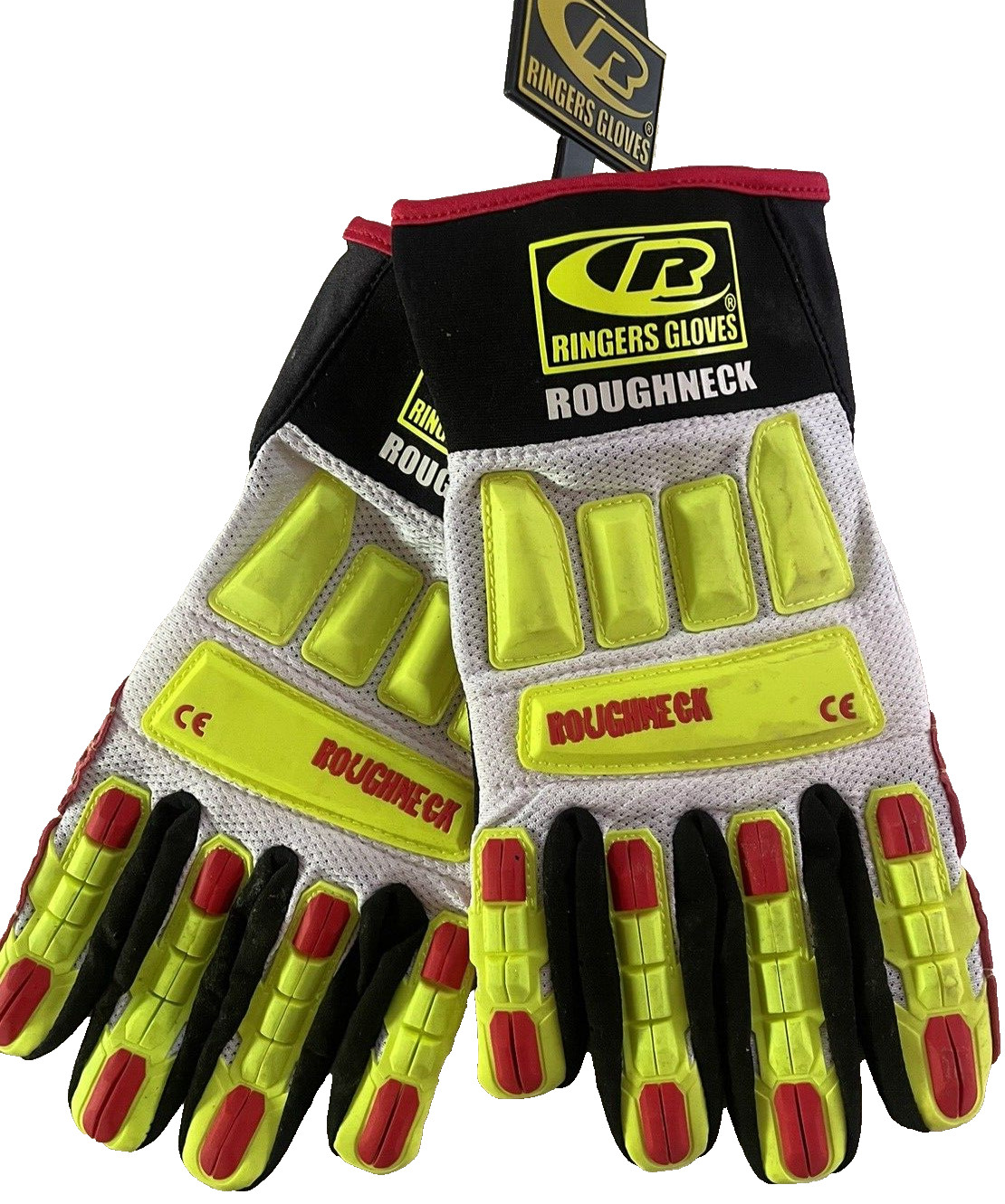 9 Pairs Total RINGERS ROUGHNECK 268 Vented Gloves 1xS +3xL +3xXL +1xXXL +1xXXXL