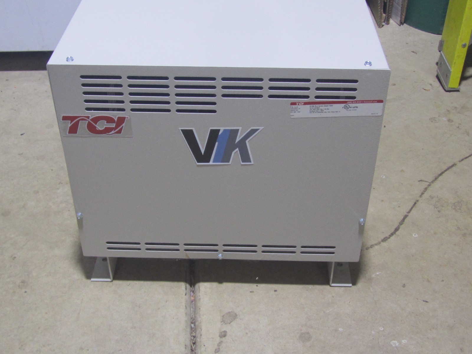 NEW TCI TRANS COIL V1000 KLC SERIES OUTPUT FILTER V1K110A01 3HP, 60Hz, 600v max