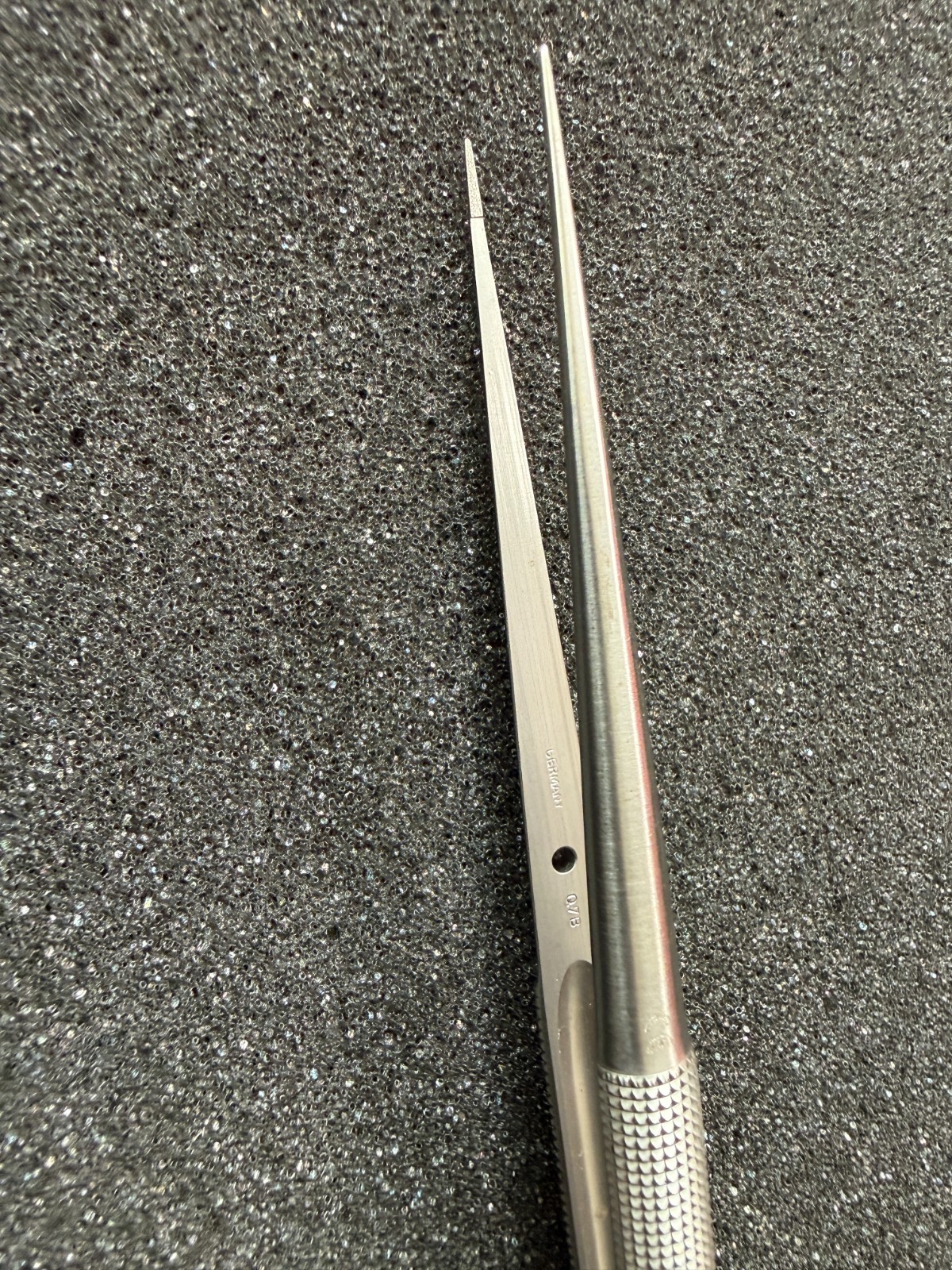 Scanlan Surgical 8-1/4in Dennis Micro Forceps 4004-98 Diamond Dust Tip