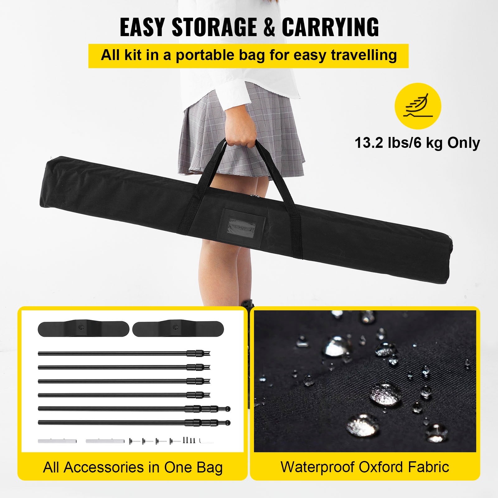 10 x 8 Ft Display Banner Stand, Customizable Size for Trade Fair Wall