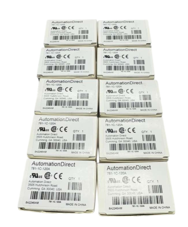 Automation Direct 781-1C-120A Relay, Coil 120VAC, 15A 277VAC, 15A 28VDC