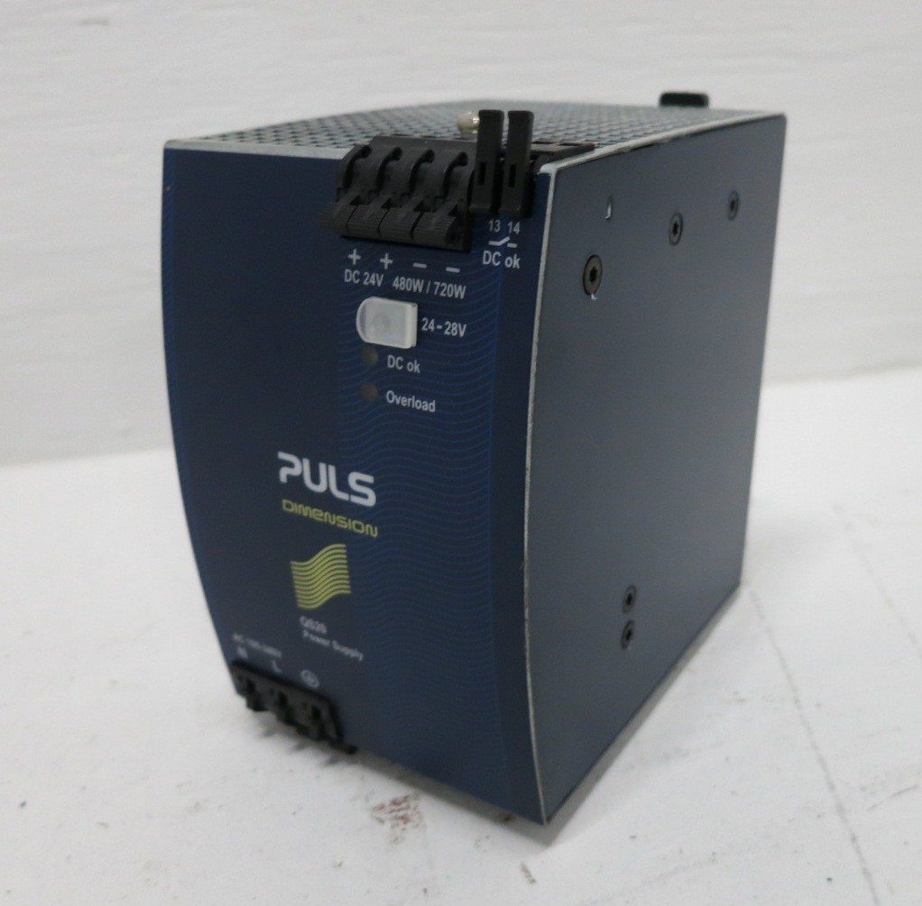 NEW Puls QS20.241 Dimension Power Supply QS20 120/240 VAC – 24 VDC PS QS-20-241