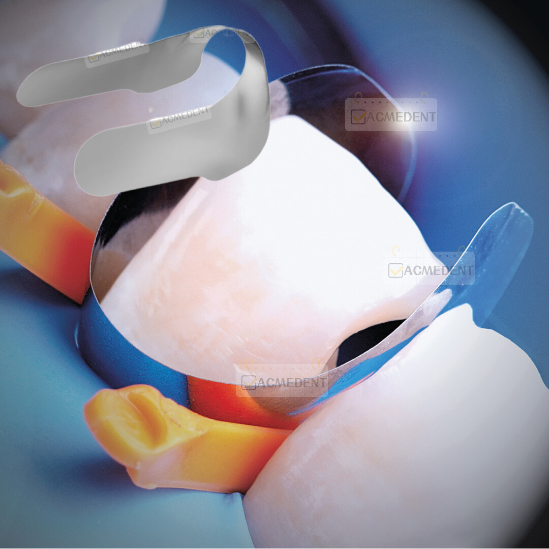 Dental Anterior Twin Matrices Cervical Matrix Blue Strip Fits TOR VM Minideep