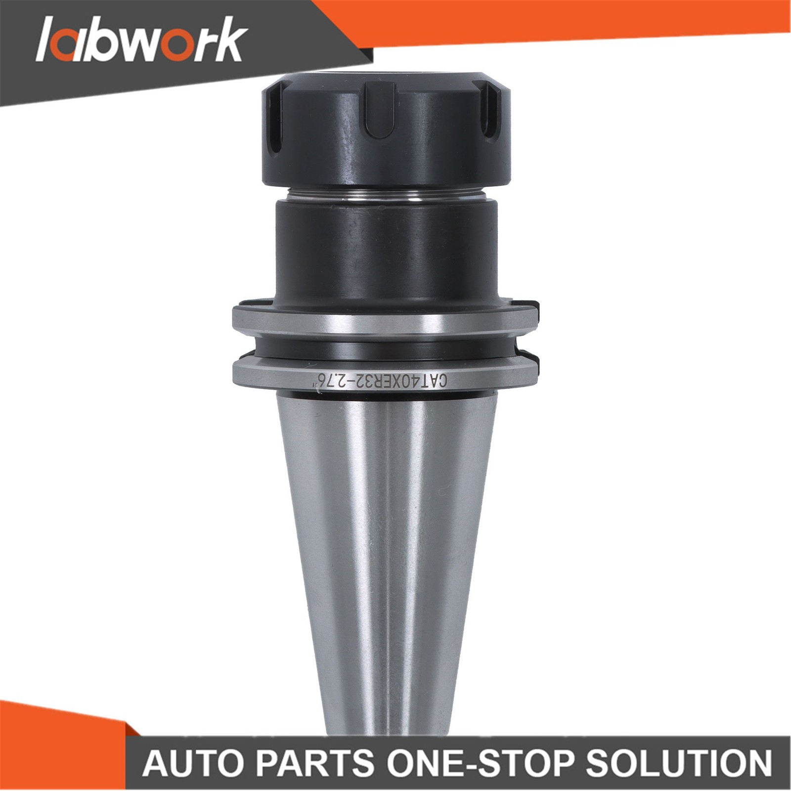 Labwork 10pcs CAT40 ER32 Collet Chuck Set 2.76″ 70mm CNC Milling Tool Holder