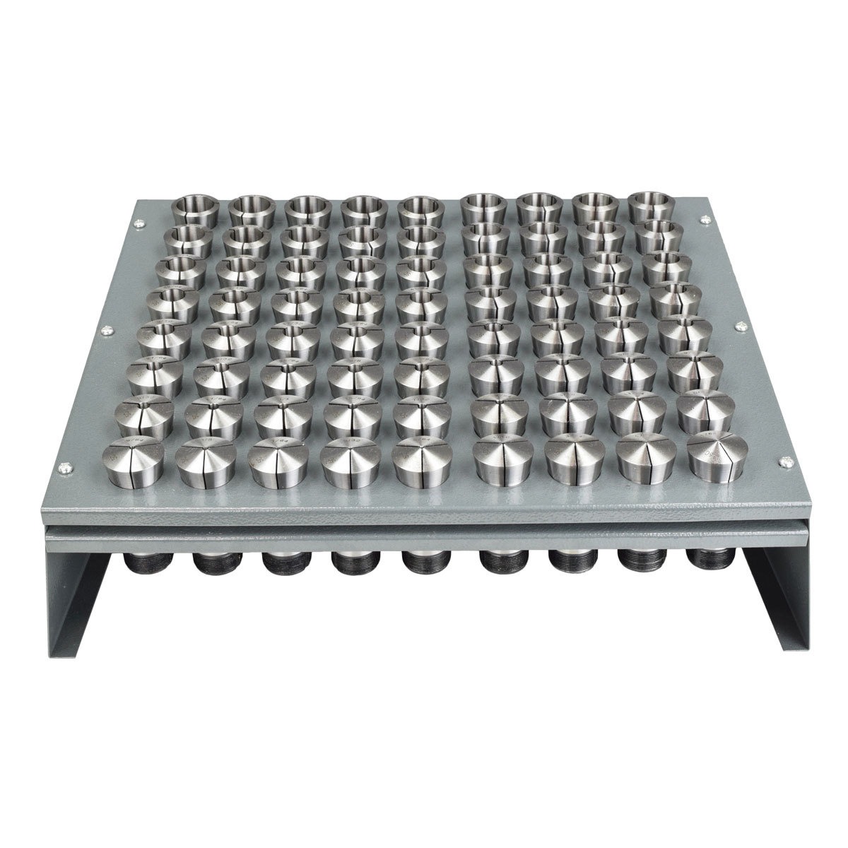 72 PC. PRECISION INCH 5-C COLLET SET w/RACK, 1/64″ TO 1-1/8″ 1/64th Sizes 5 C
