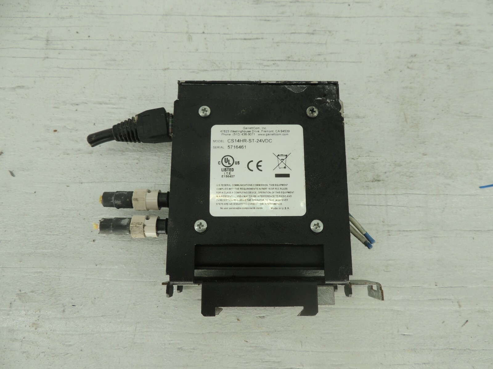 GARRETCOM HARDENED CONVERTOR SWITCH, MAGNUM CS14HR-ST-24VDC