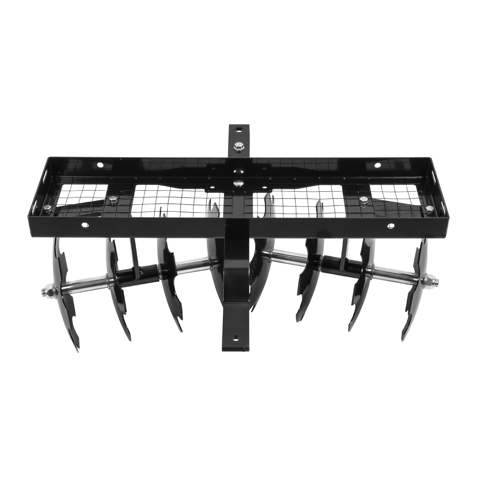 Disc Harrow 11″ Steel Tow Behind For universal Tractor Sleeve Hitch Attachment