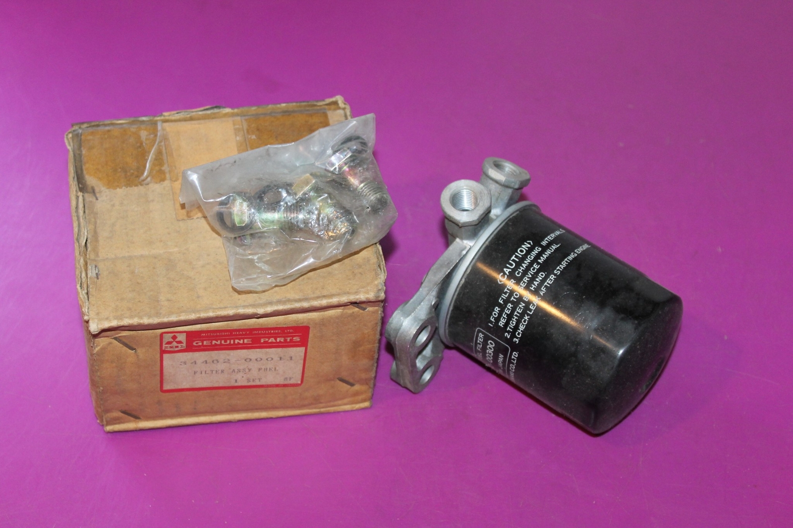 NOS Mitsubishi Fuel Filter Assy. Part 34462-00011.