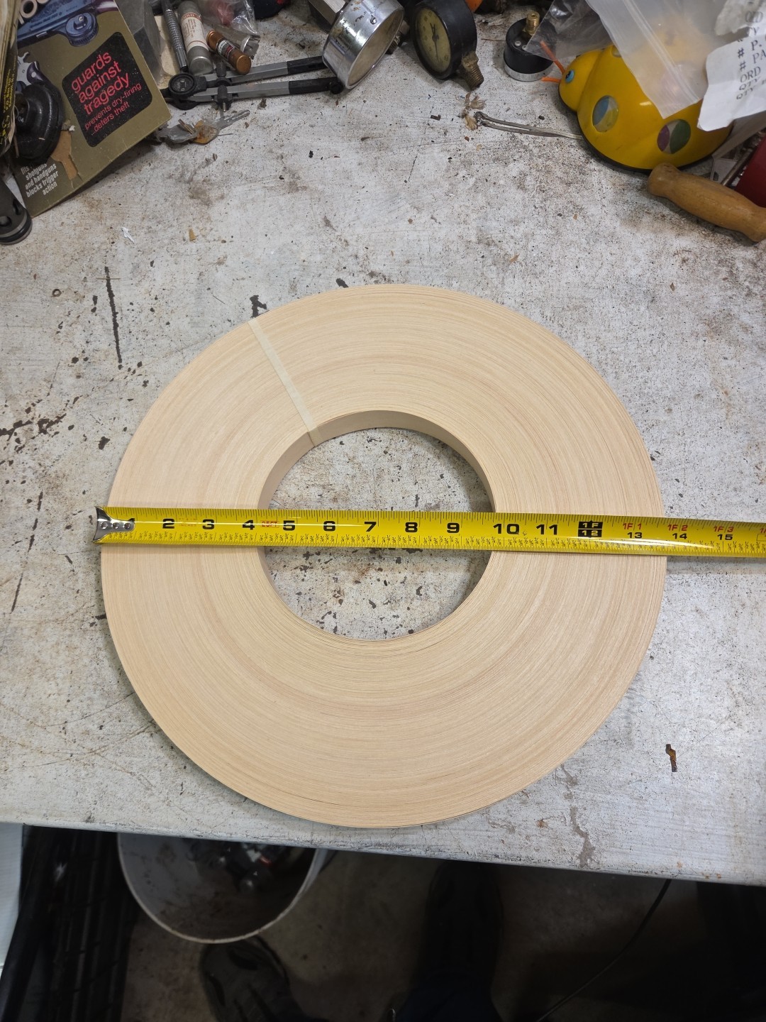 Birch 7/8” X 500′ Roll Wood Veneer Edge Banding NO GLUE
