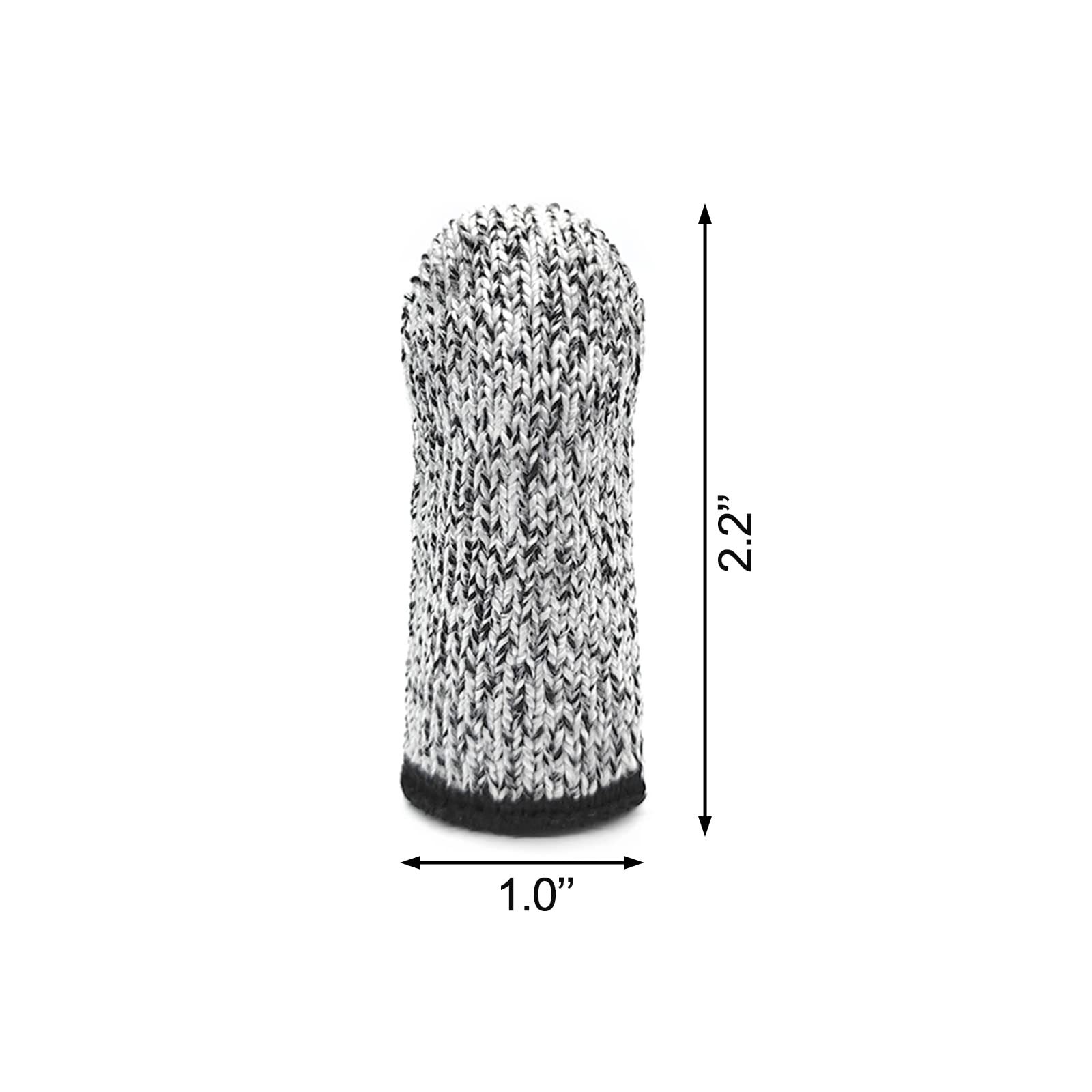 BlingKingdom 10pcs 5.5cm / 2.2inch, circumference: 5.2cm / 2inch, Grey