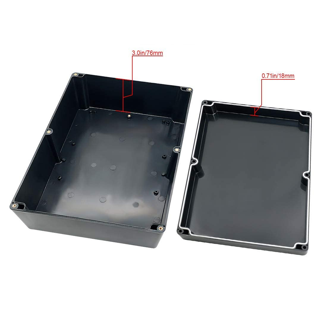 Project Box ABS Plastic IP65 Waterproof Dustproof Electrical Junction Box Outdoo