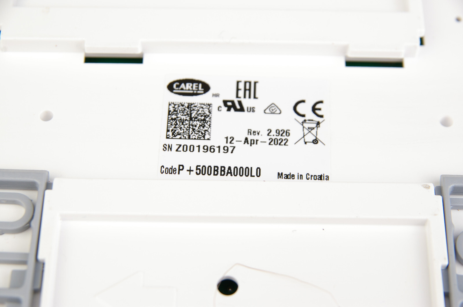 Carel P+500BBA000L0 Control board