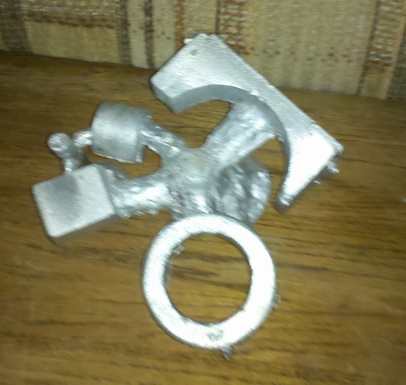 ALUMINUM INGOTS.. 41 + lbs ingots are CUT IN HALF