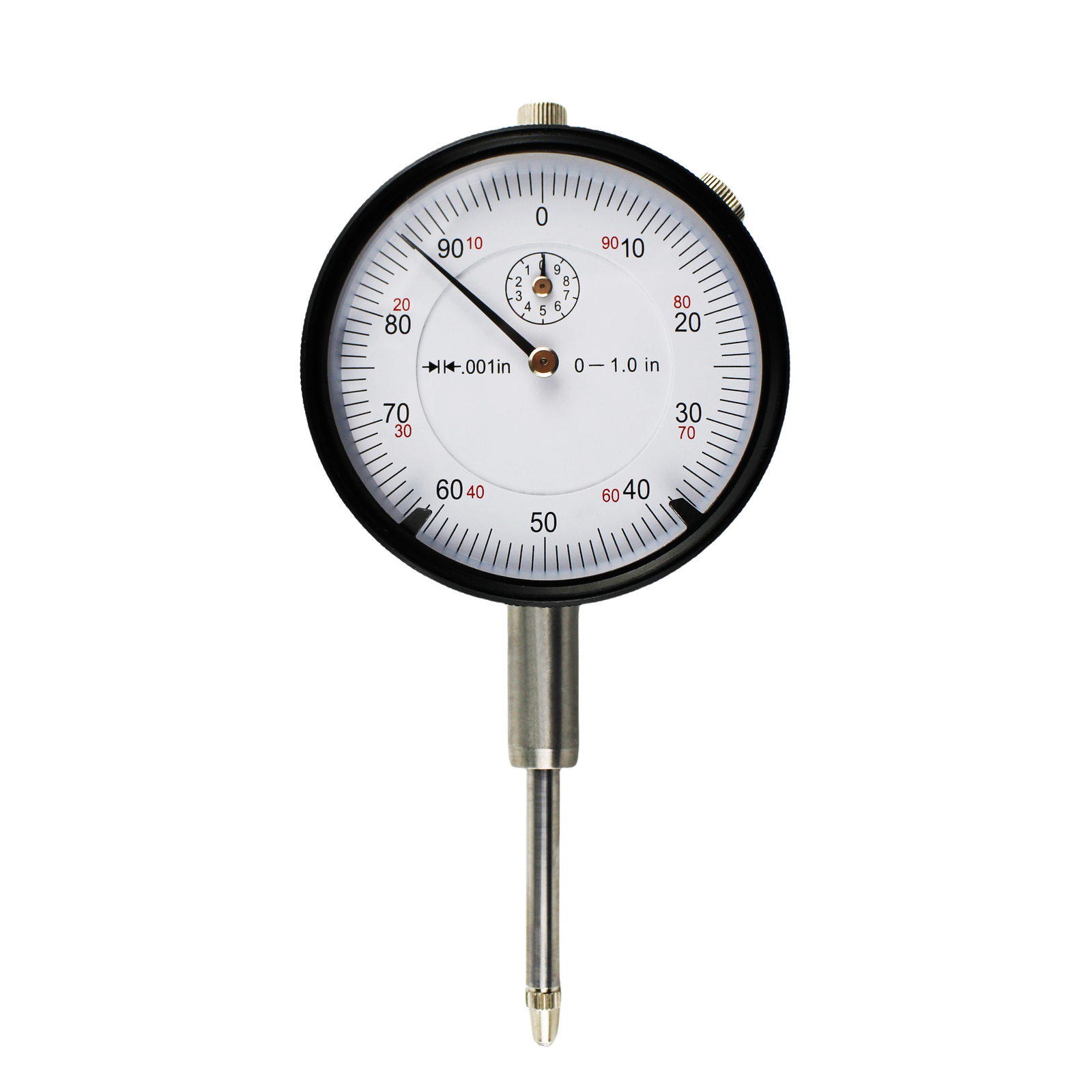 HFS(R) 1″ X 0.001″ Dial Indicator Lathe Tool High Precision 1/4″ Hole 1 Inch