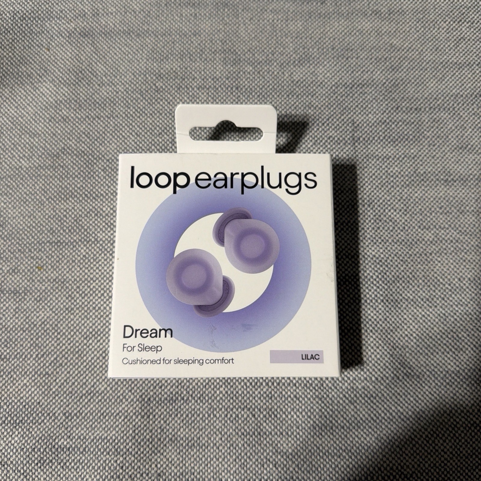 Loop Earplugs – Dream for Sleep (Lilac), Cushioned For Comfort, Napping Snoring