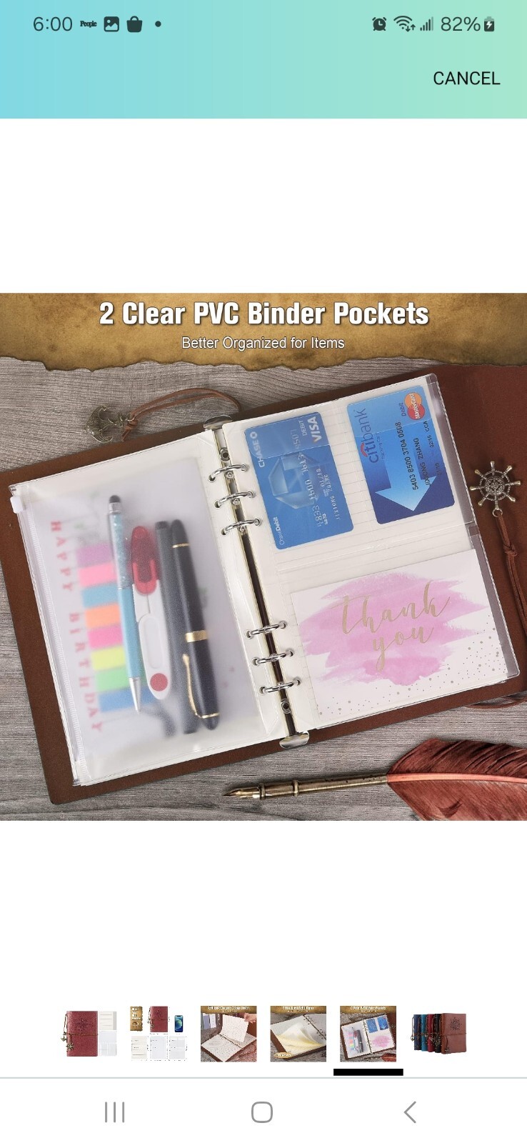 Maleden Timeless Refillable Leather Journal Traveler Notebook Sketchbook