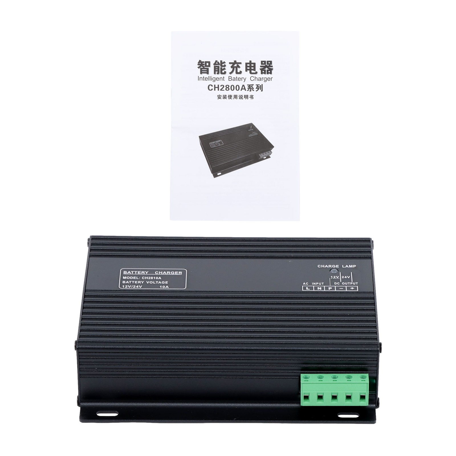 CH2810 12V/24VDC 10A Generator Diesel Automatic Battery Charger Voltage New