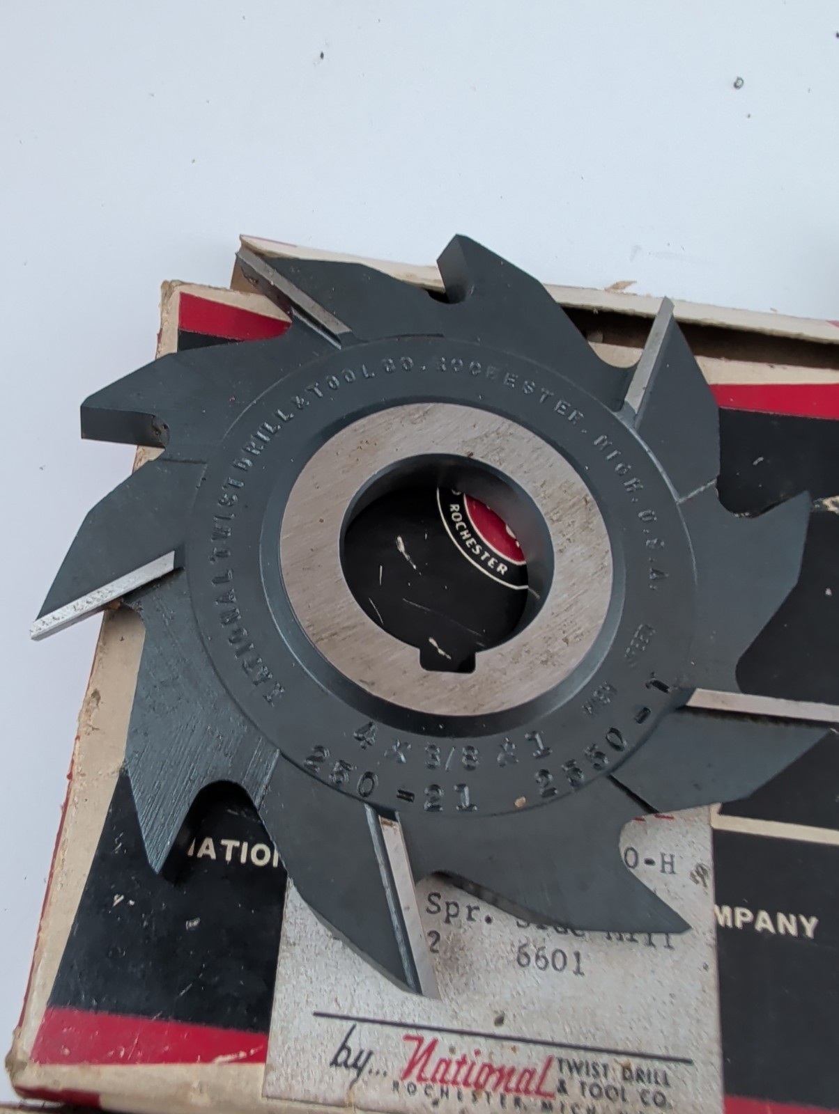 USA Made 1″ Arbor Hole Side Mill Cutter Lot HSS 3″ 4″ Horizontal Milling