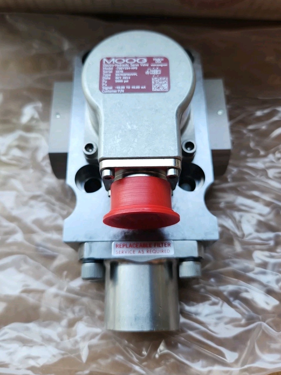 MOOG -730Y234-HP5 SERVO VALVE
