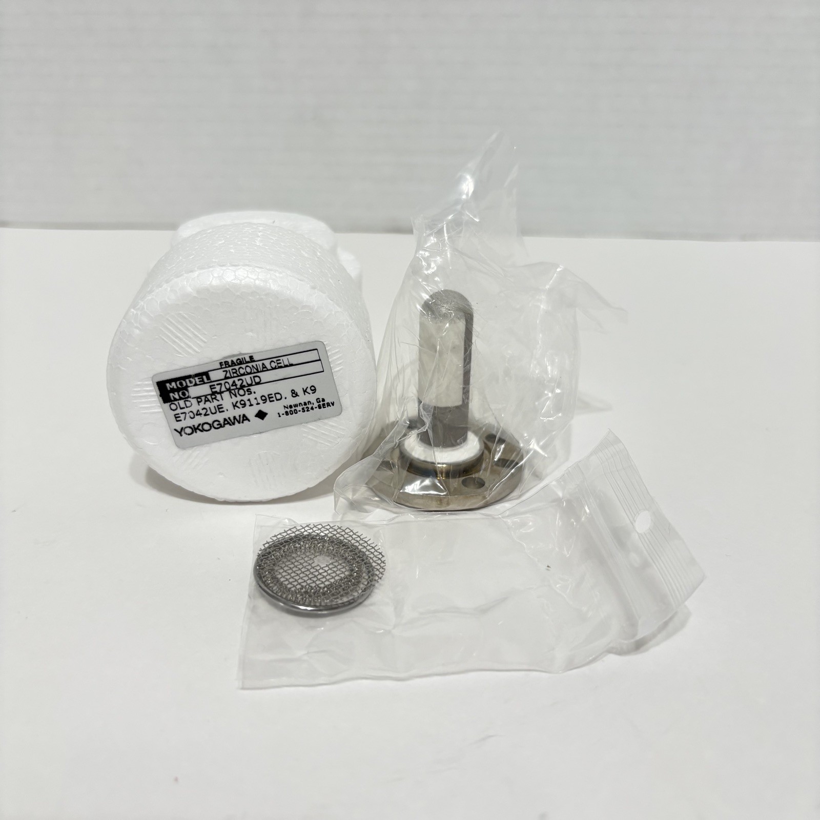 Yokogawa Zirconia Cell Oxygen Detector – E7042UD, K9119ED, K9119GE New