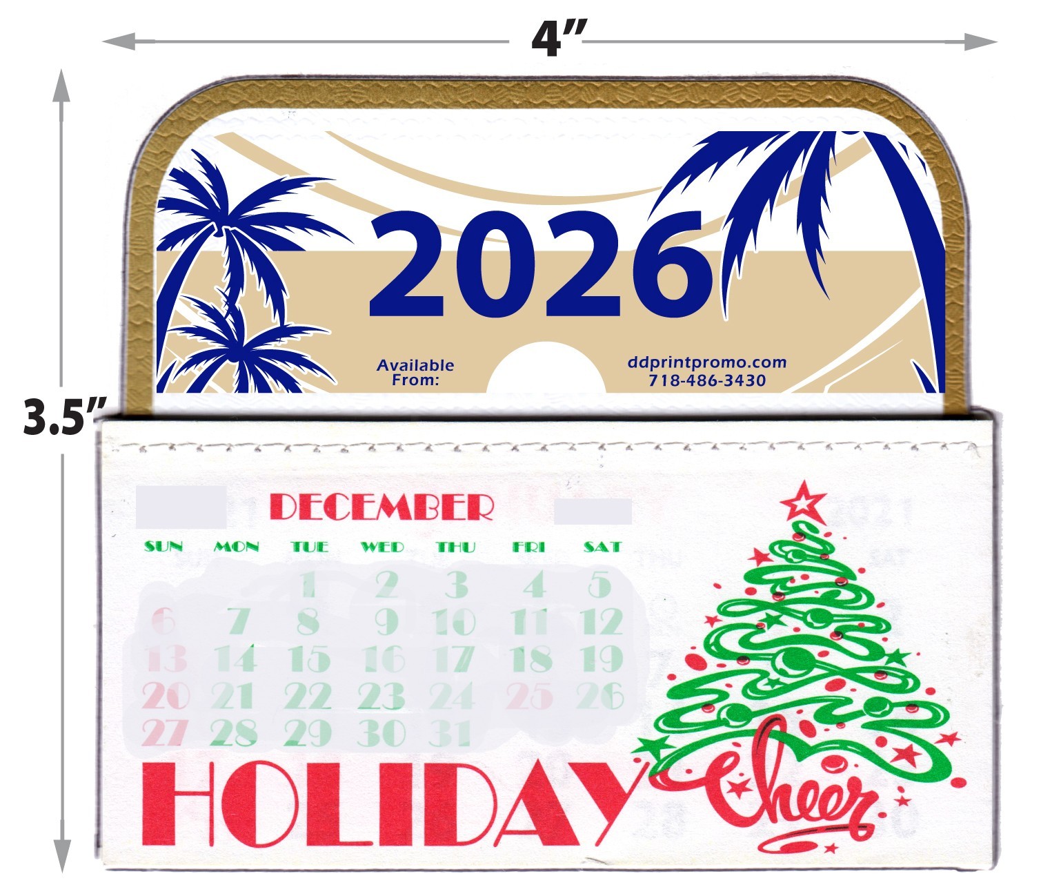 2024 MINI STICK-ON WALL CALENDAR – PACK OF 2