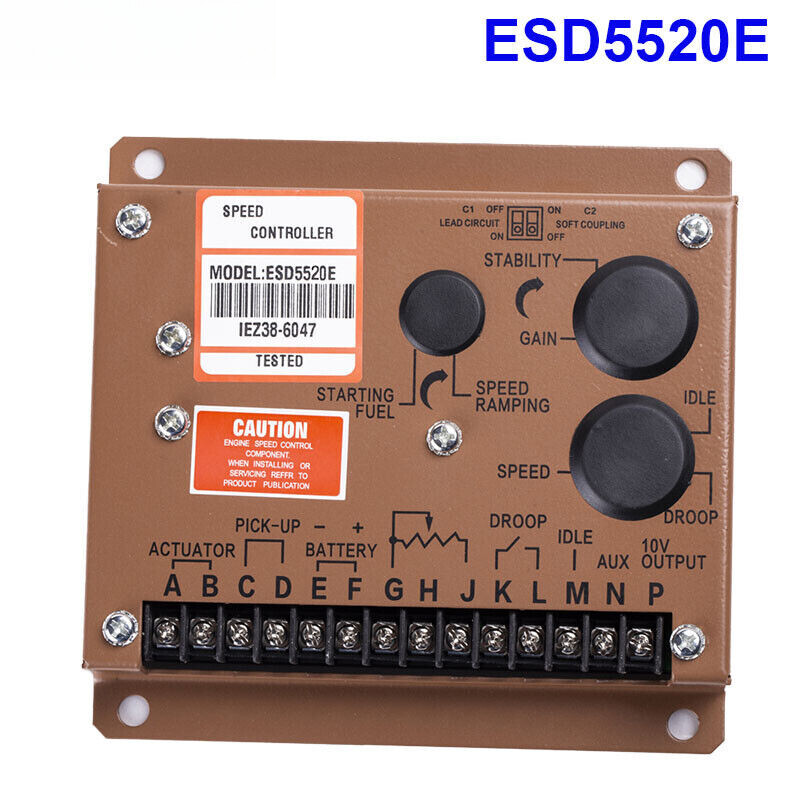 ESD5520E Engine Speed Control Unit Governor Controller compatible Generator