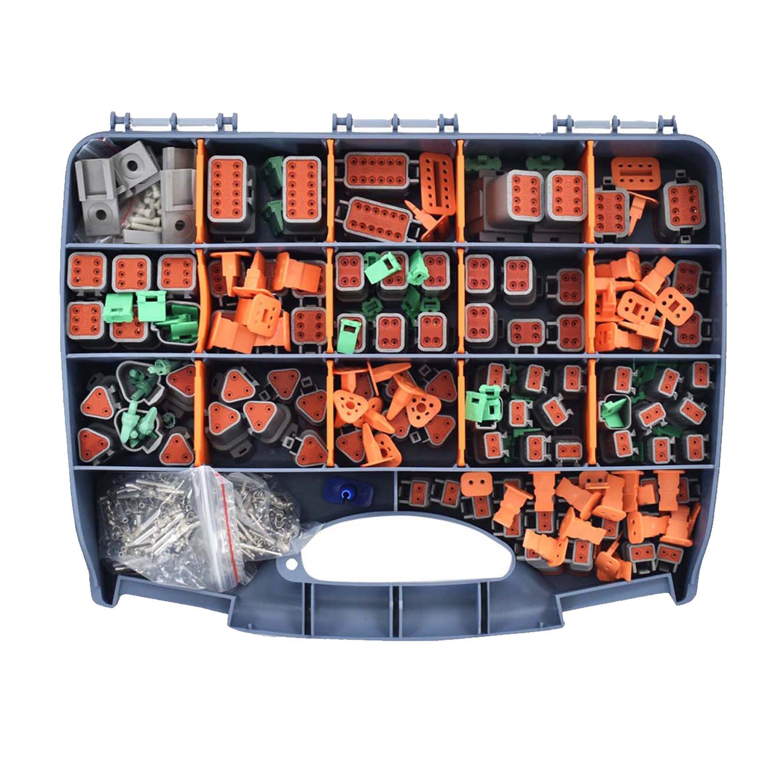 1750PCS Genuine Deutsch Connector Kit Stamped Contacts For 14/16/18/20 GA.WIRE