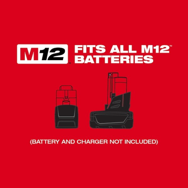Milwaukee Tool 2472-21Xc M12 600 Mcm Cable Cutter Kit, Cordless, M12 Xc 3.0Ah