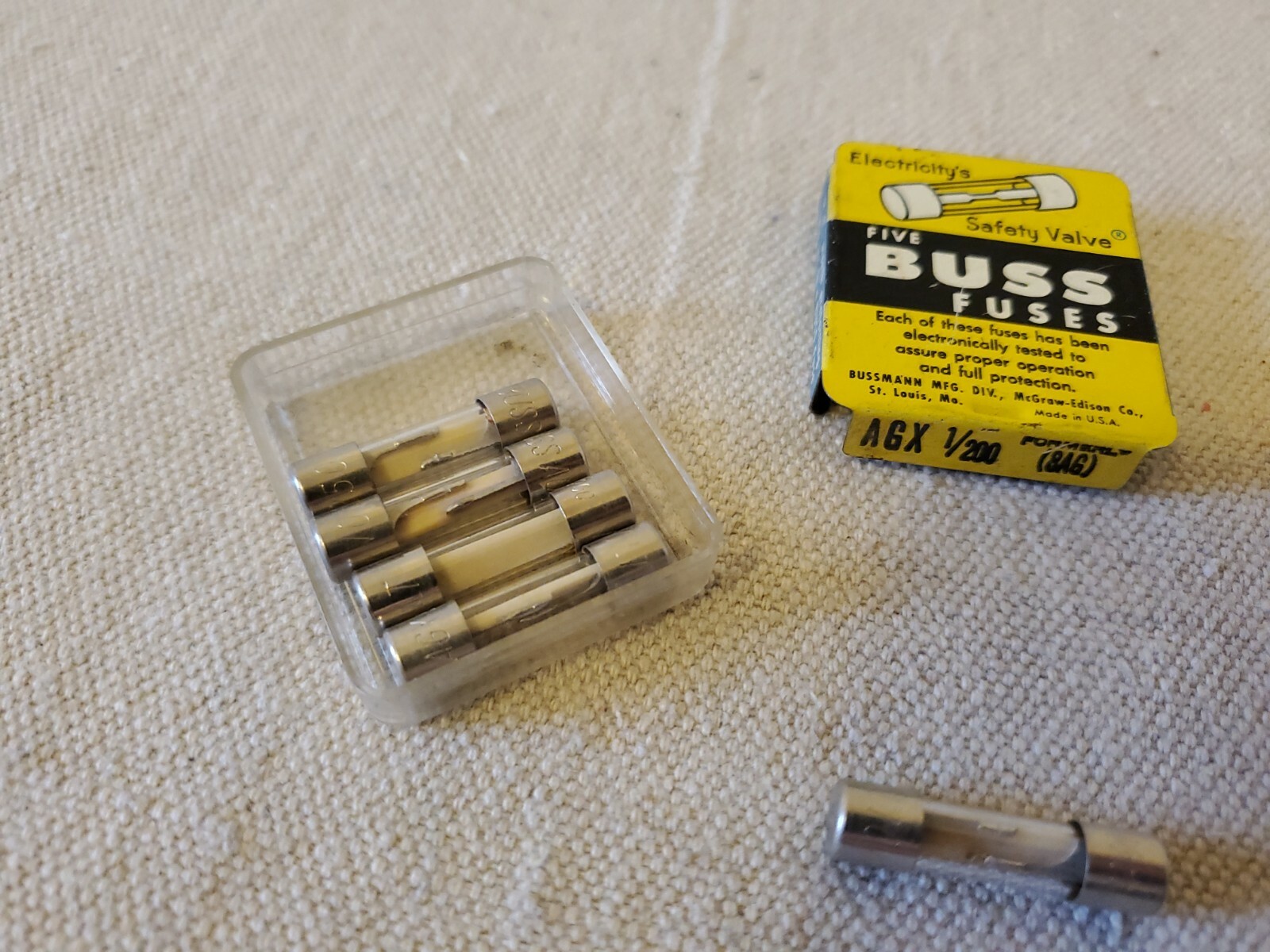 Buss AGX-1/200 Fuses 1/200A Pack Of 20