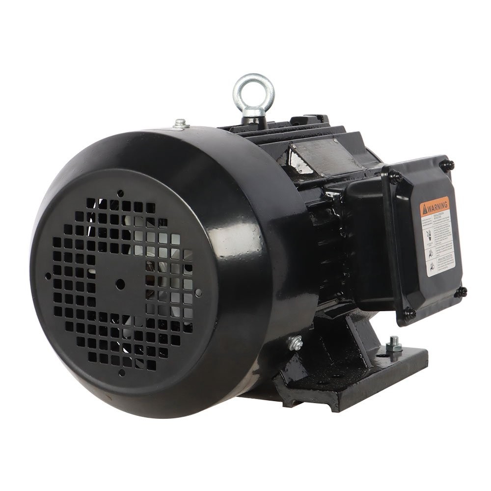 5 HP 3 Phase Electric Motor 1800 RPM 184T Frame TEFC 230/460 Volt Severe Duty