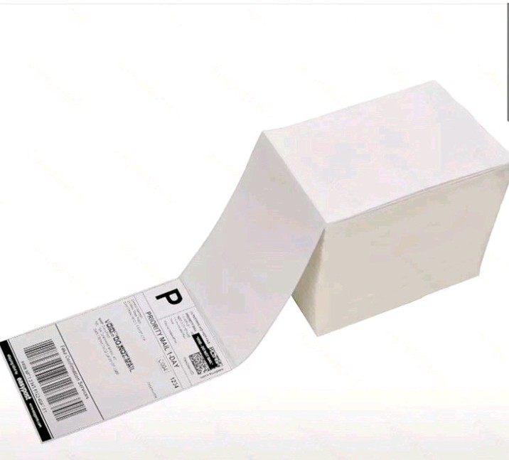 500 count 4×6 Fanfold Direct Thermal Shipping Labels