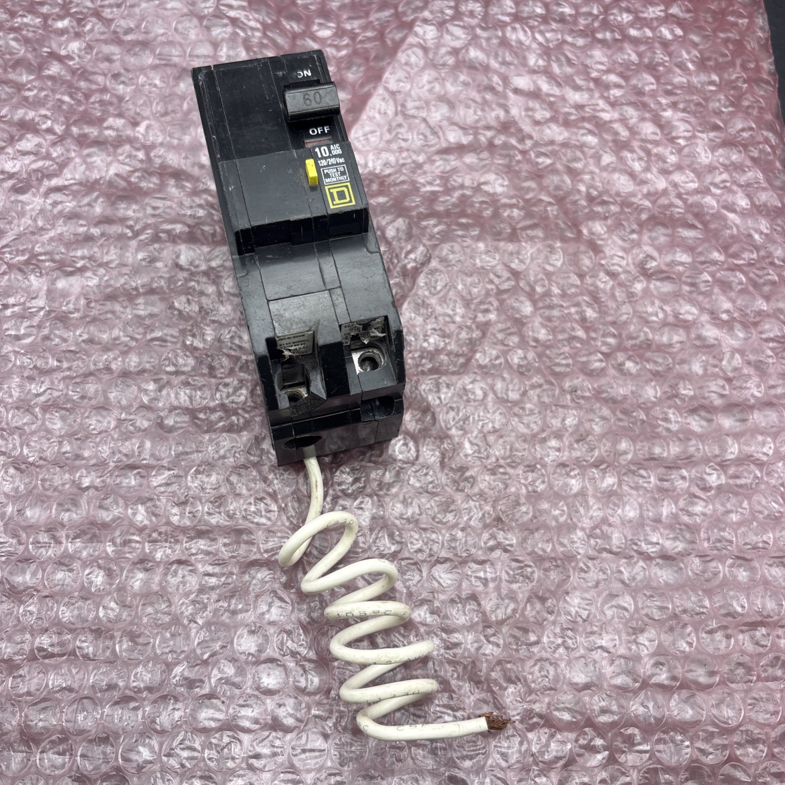 SQUARE D QO260GFI 60A QWIK-GARD CIRCUIT BREAKER PLUG *GREAT CONDITION*