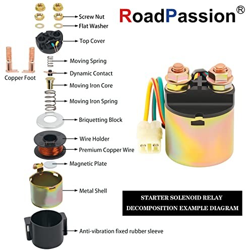 Starter Solenoid Relay for Utility ATVs