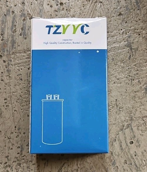 10 uF ±5% 10 MFD 370V/440V CBB65 Oval Run Start Capacitor for AC Motor