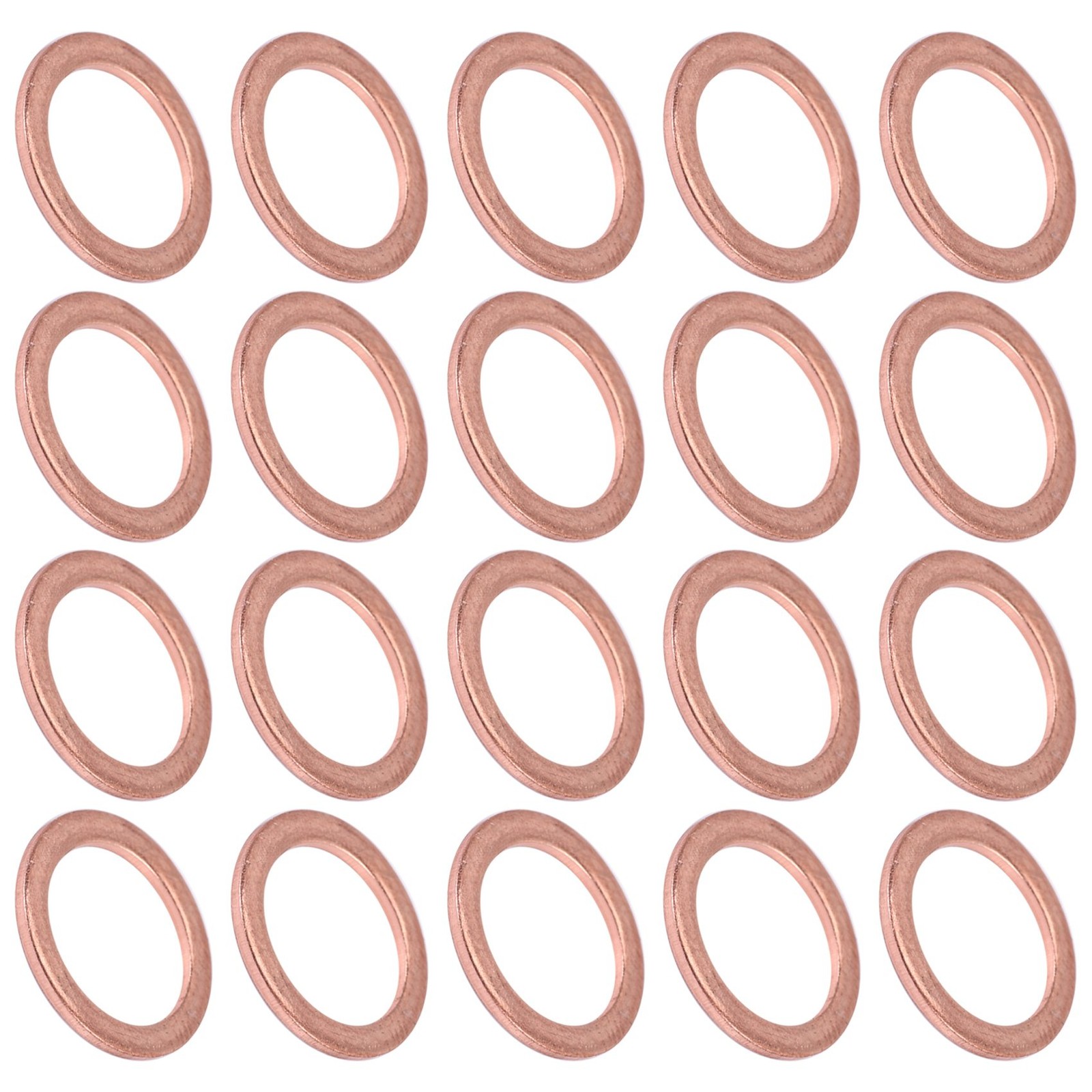20pcs 10mm x 14mm x 1mm Copper Washer Seal Spacer Seal J1J9