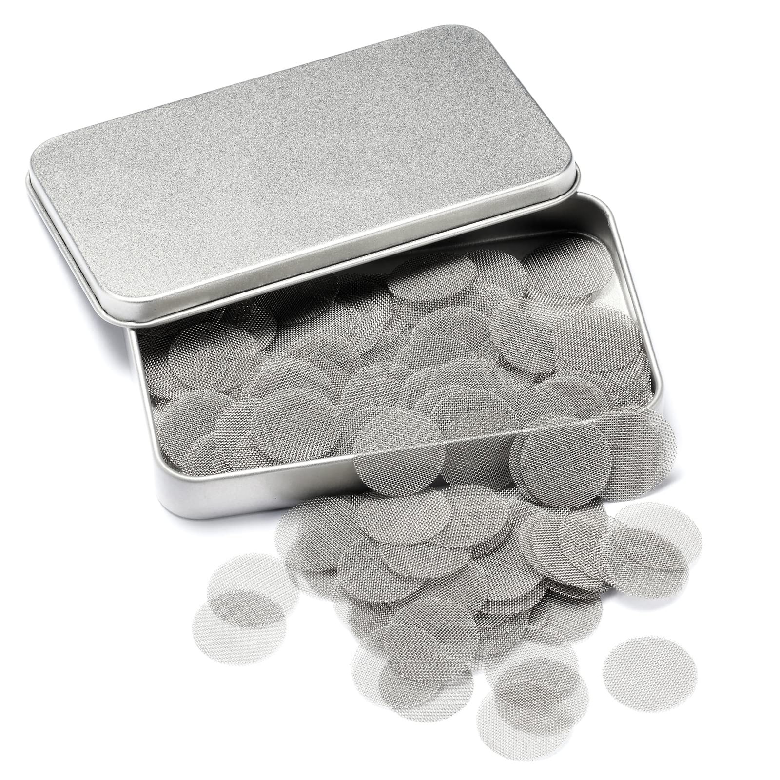 200 PCS 5/8 Inch Stainless Steel Pipe Screens, 0.625 (Pack of 200)