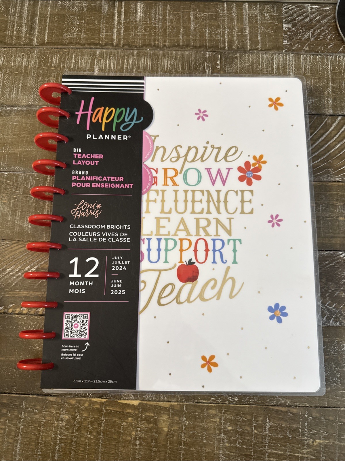 Happy Planner Big Teacher Layout 12 Months