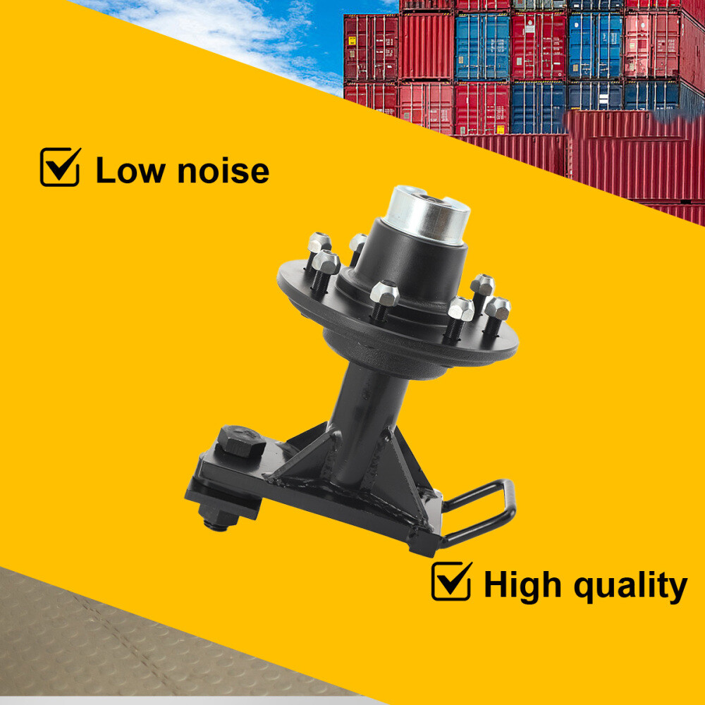 1 Pcs 8 x 6.5 Lug 4000LB Shipping Container Wheels Bolt-on Spindle Kit Superior