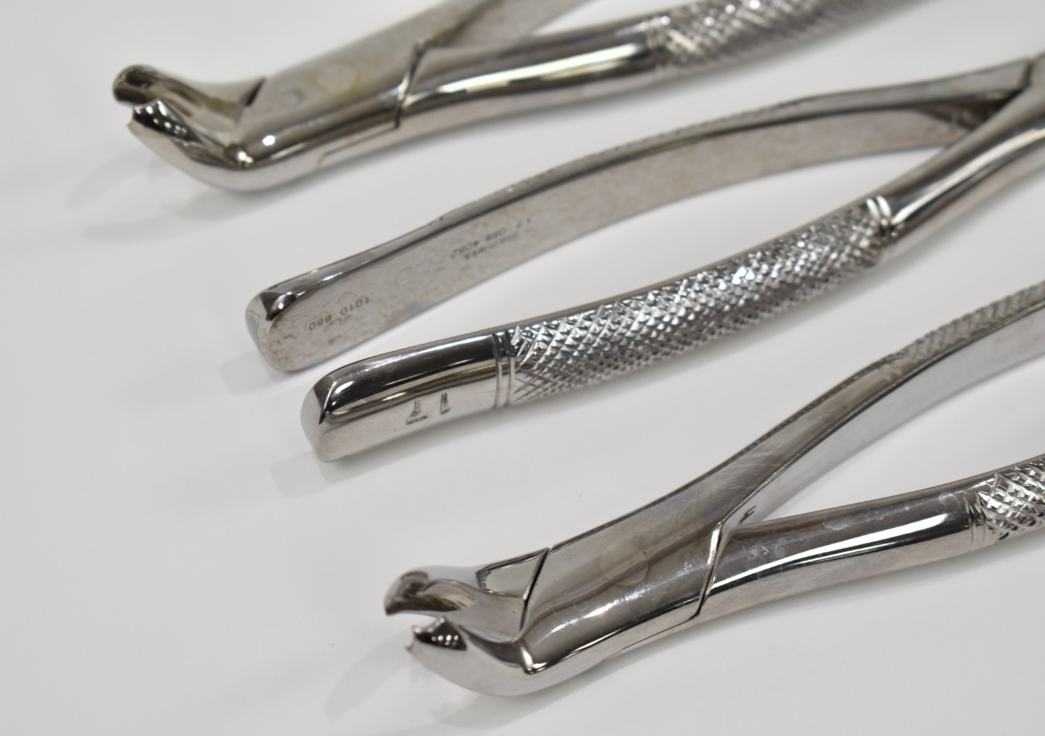 3 – Dental Extraction Forceps – Quality Stainless Steel Instruments by Patterson
