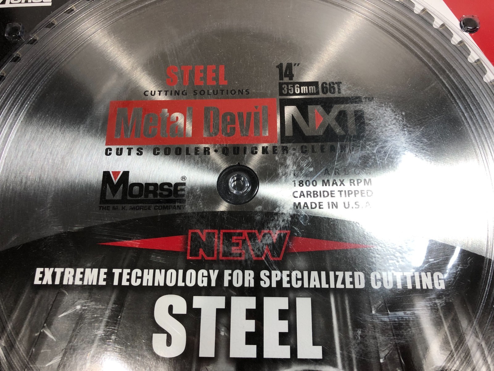 MK Morse 101318 Metal Devil NXT Circular Saw Blade 14-inch 66 Teeth NEW
