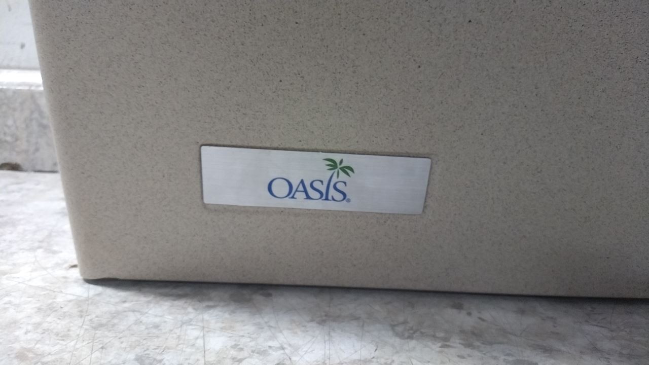 Oasis PG8AC 115VAC Wall Surface Mount Single Drinking Fountain (D)