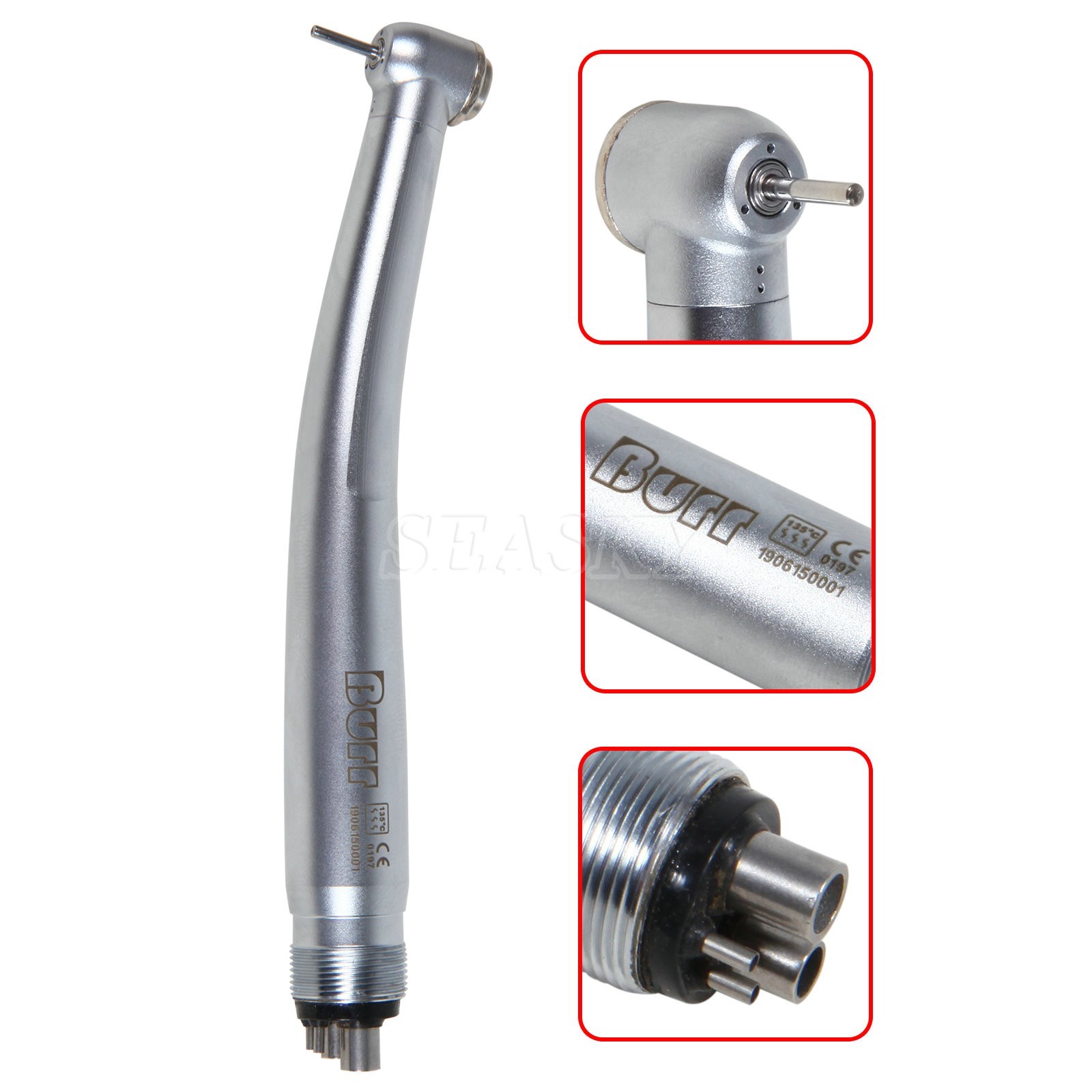 10x NSK Style Dental High Speed Handpiece Push Button standard head 4 Holes U3BM