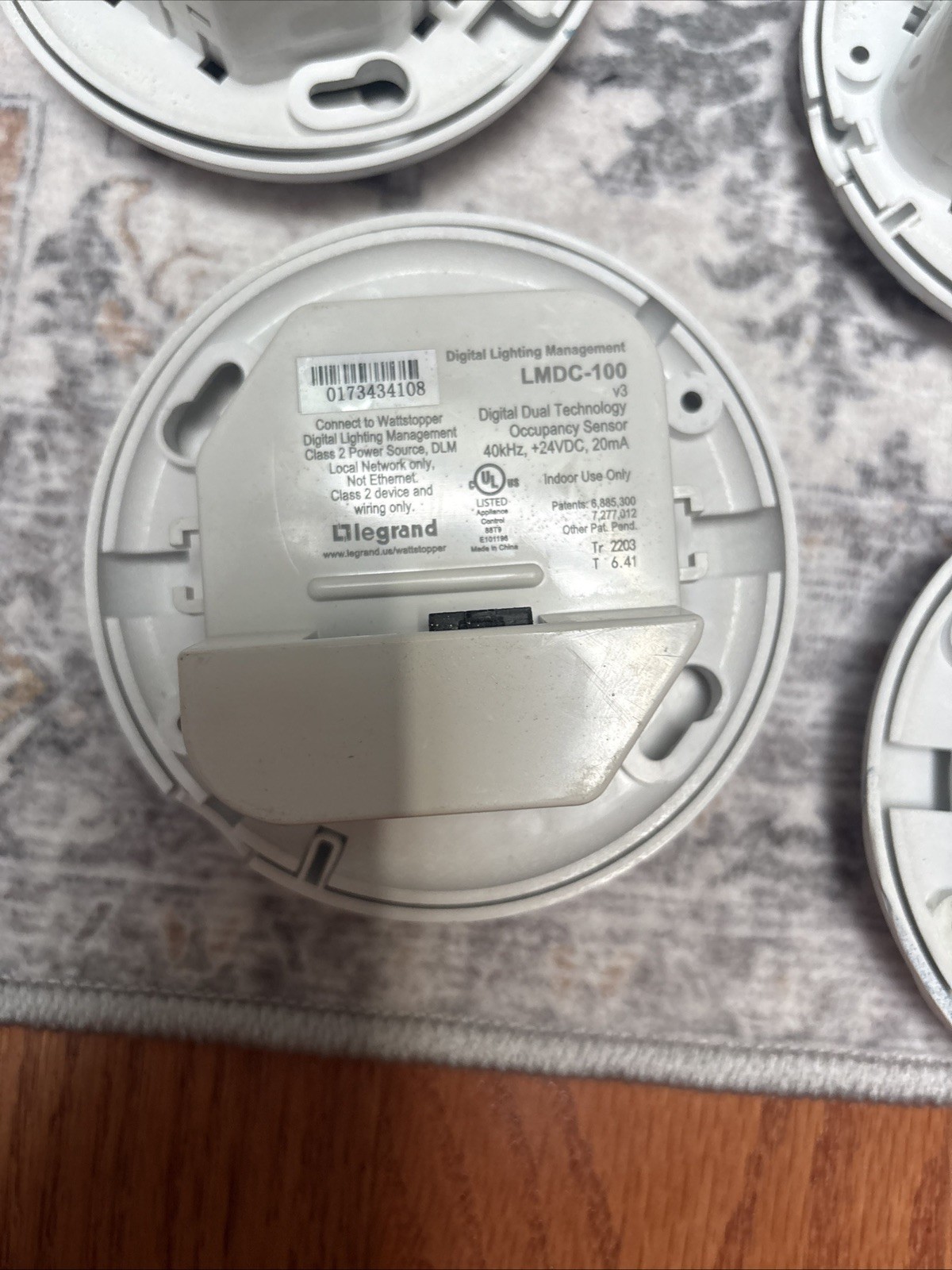 Wattstopper LMDC-100 Dual Technology 24 Volt Digital Occupancy Sensor LOT OF 7