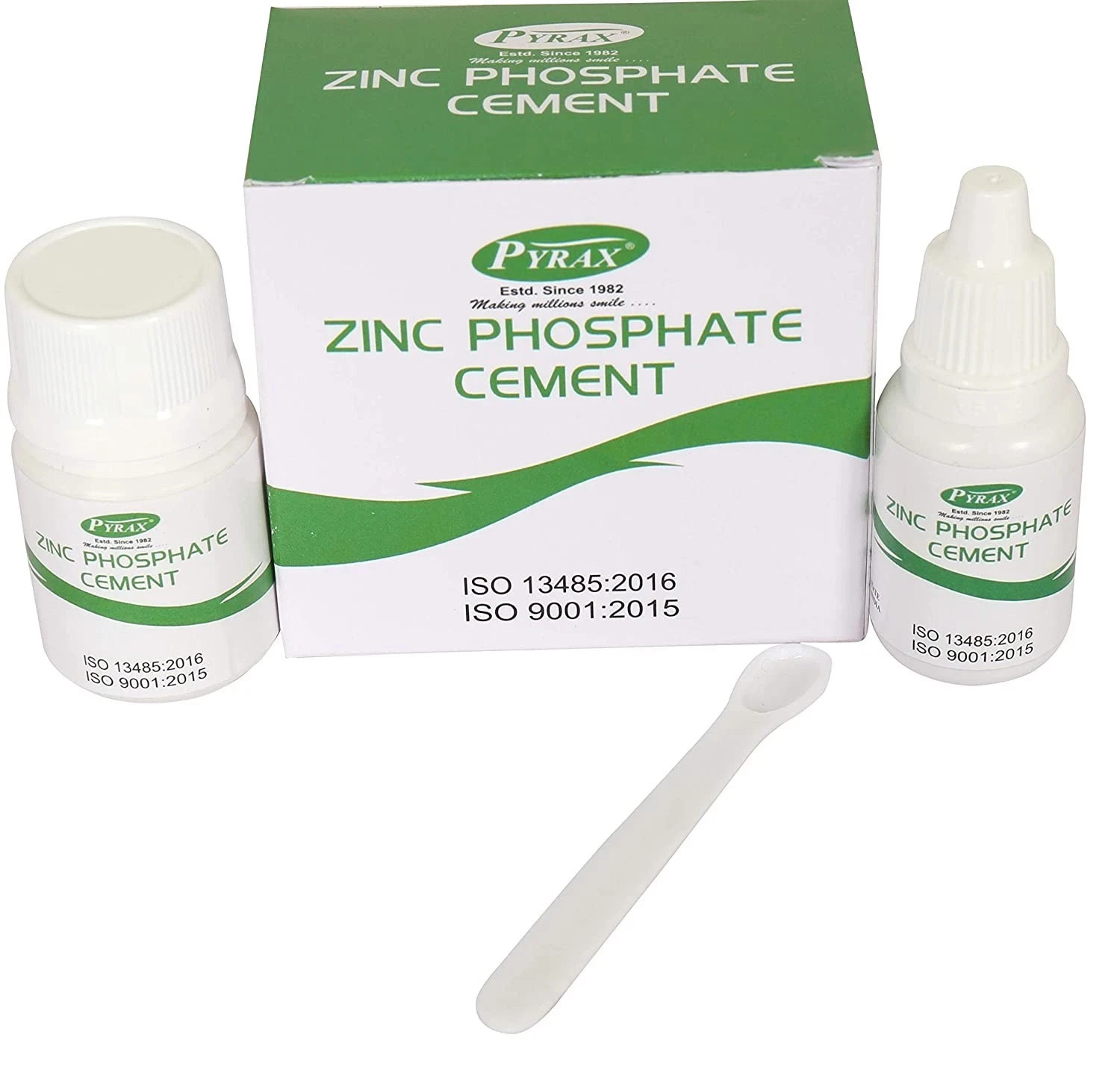 Dental ZINC PRO Zinc Phosphate Cement Permanent Tooth Filling Fixation of Crowns
