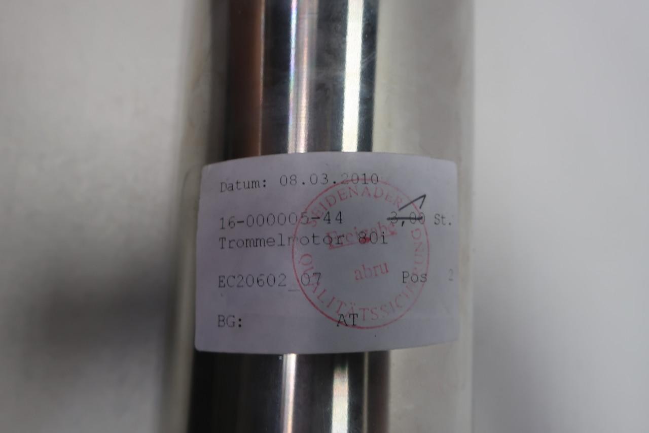 Interroll 80I 363mm 80mm 3ph 0.12kw 276/460v-ac Drum Motor