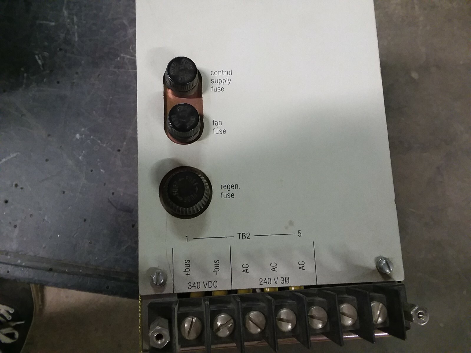GETTYS PS15B-510 AC Servo Power Supply Input 240 Vac