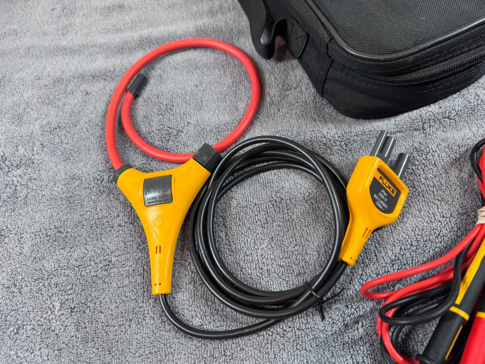 FLUKE 381 True RMS AC/DC Clamp Meter Remote Display with iFlex i2500-18